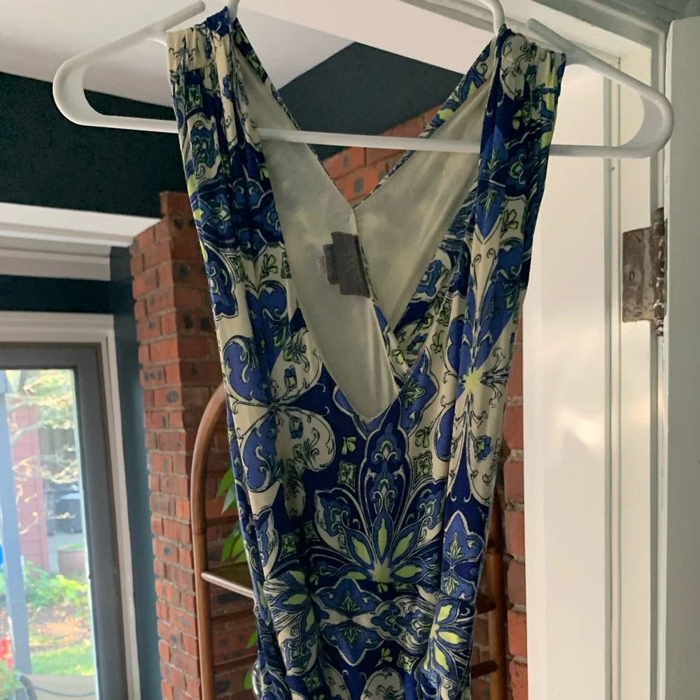 Anthropologie Vanessa Virginia Print Maxi Dress - Picture 11 of 16